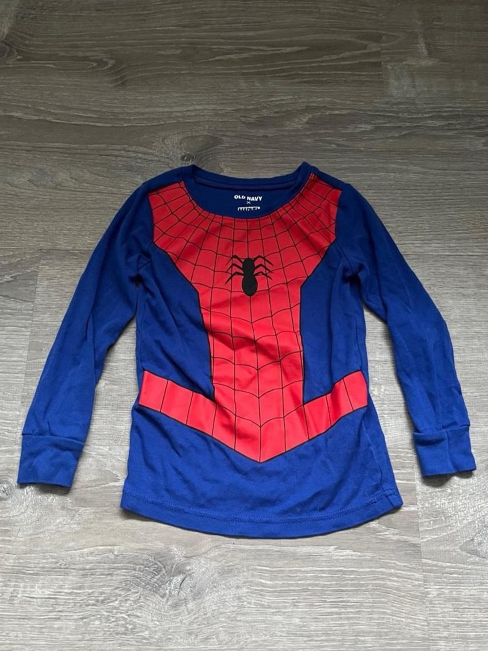 Old Navy X Marvel Spider-Man Unisex Snug-Fit Pajama Shirt